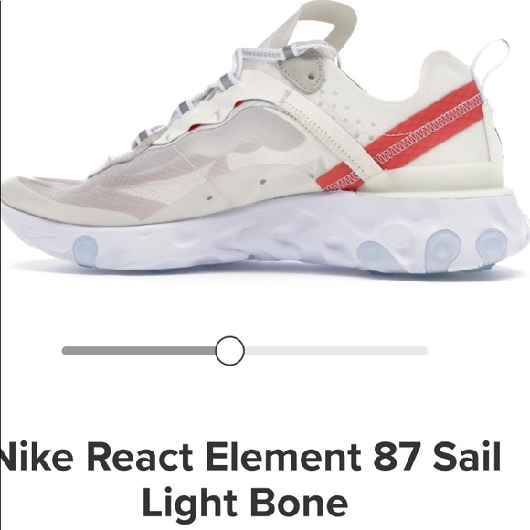 Nike react element 87 sail light bone - Picture 3 of 4